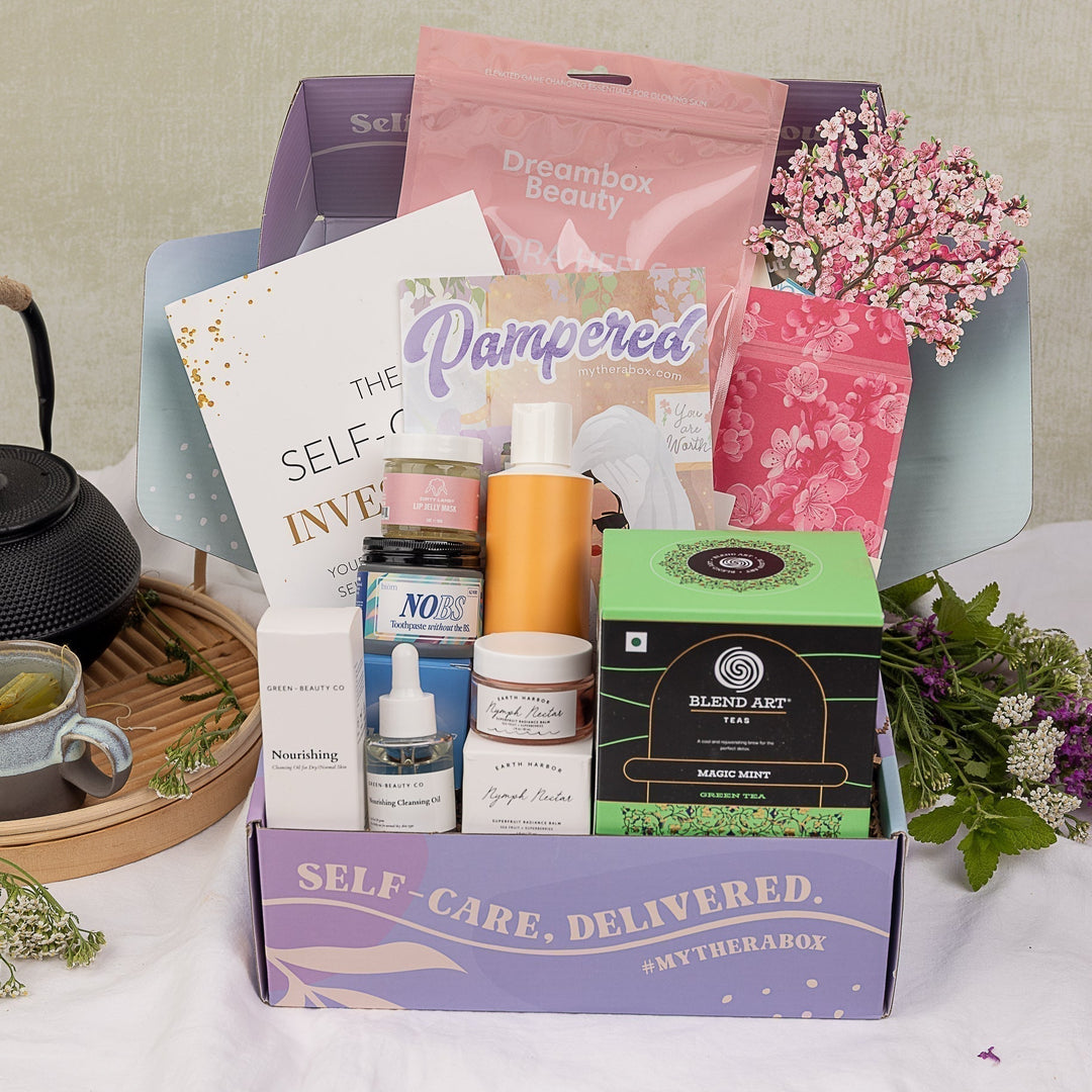 FULL REVEAL OF PAMPERED BOX