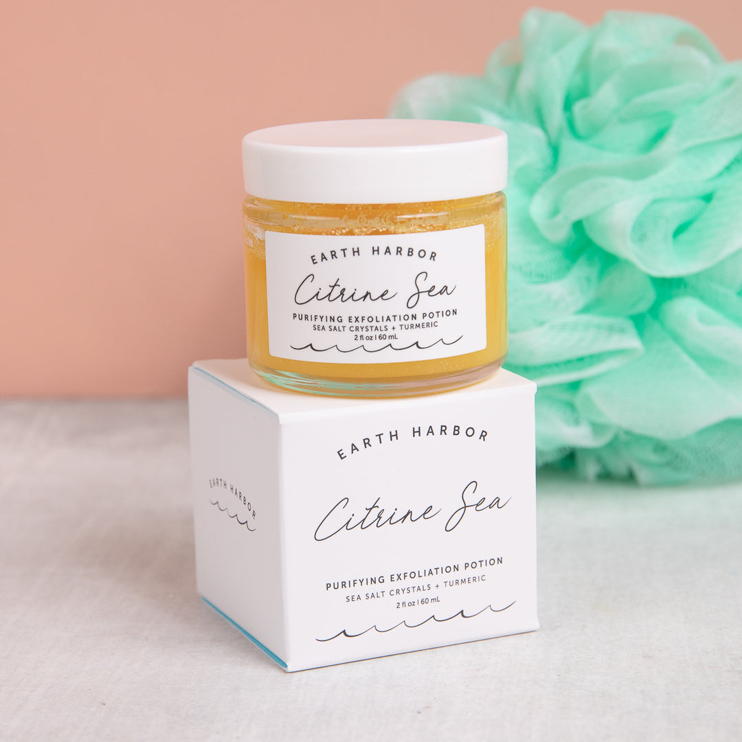 Earth Harbor | Citrine Sea Purifying Exfoliation Face Potion