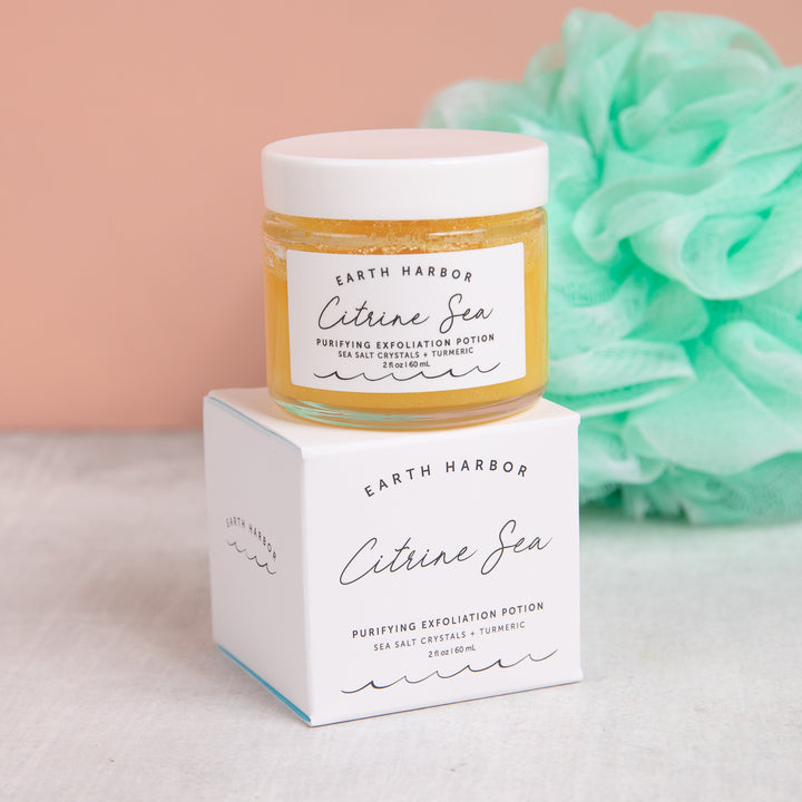 Earth Harbor | Citrine Sea Purifying Exfoliation Face Potion