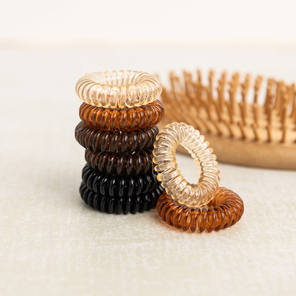 8-Pack Spiral Hair Ties