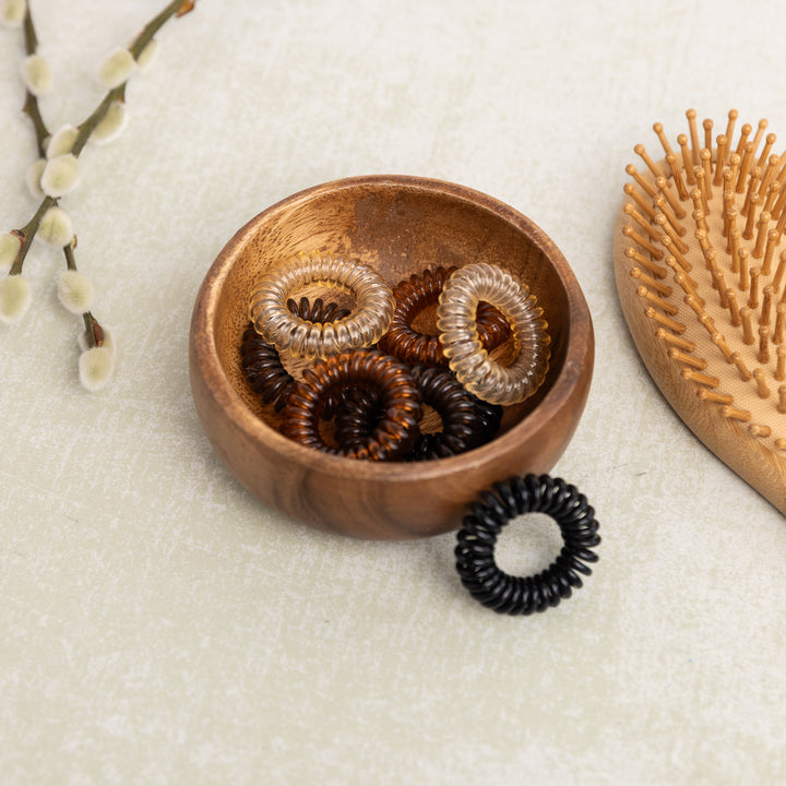 8-Pack Spiral Hair Ties