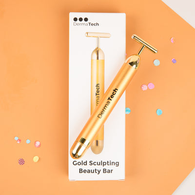 Gold sculpting beauty bar kit.