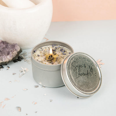 Lloyd's of La Luna | White Sage and Lavender Intention Candle