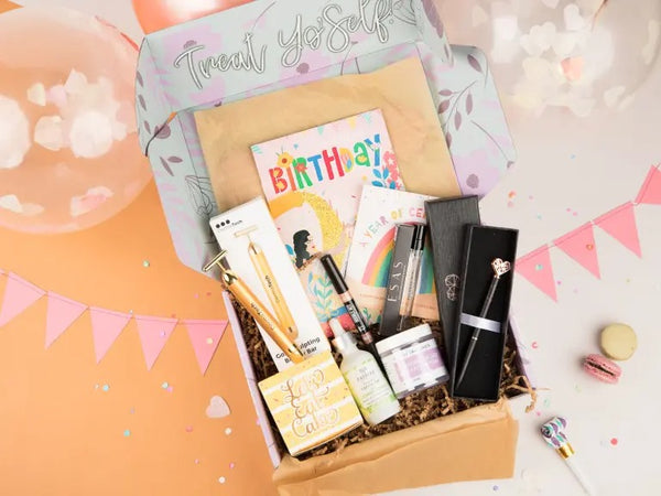 Full Reveal of the BIRTHDAY BOX! – Therabox - Self Care Subscription Box