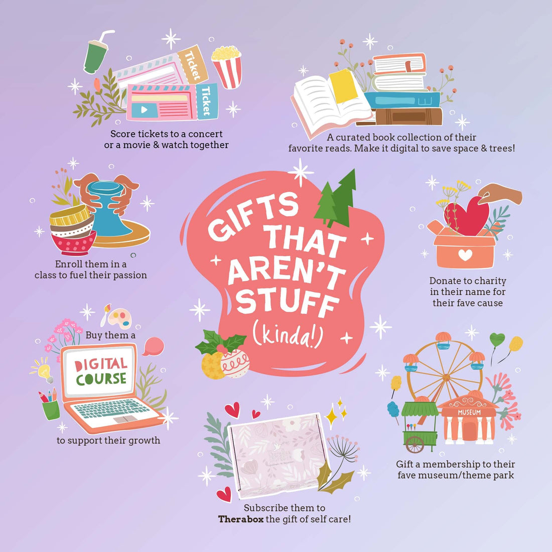 Best Gifts that aren’t Stuff (Kinda)