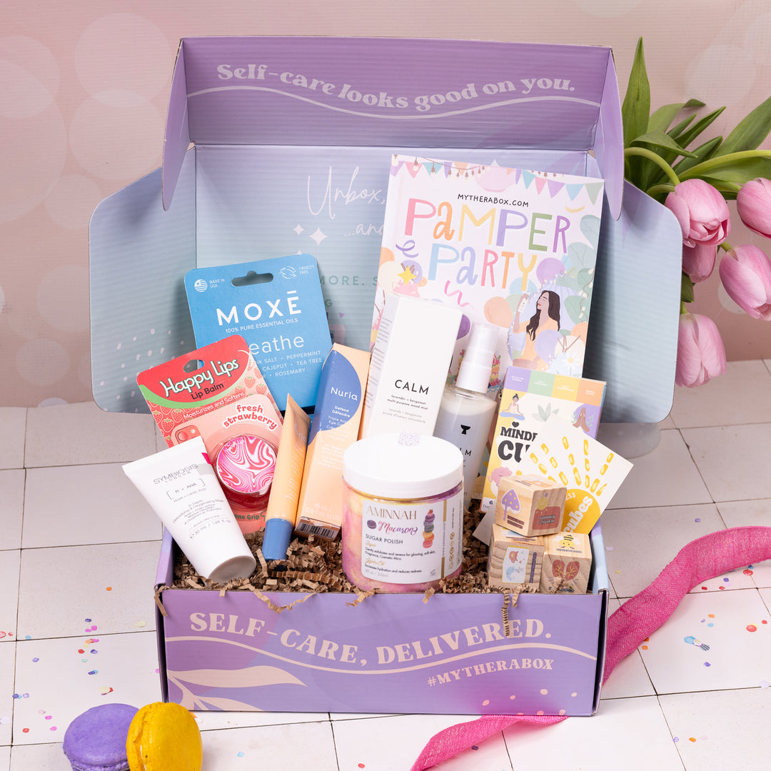 FULL REVEAL OF PAMPER PARTY BOX