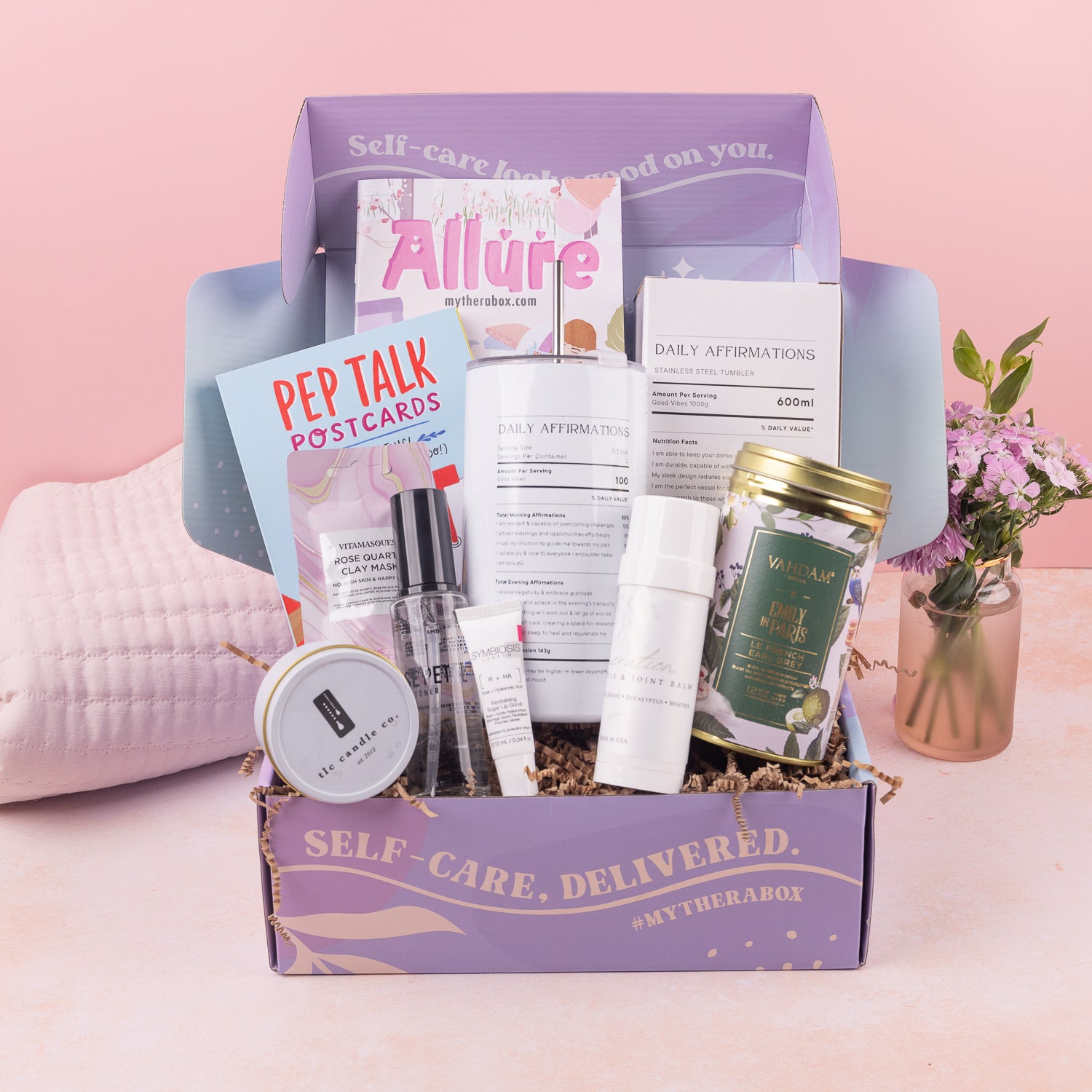 FULL REVEAL OF ALLURE BOX – Therabox - Self Care Subscription Box