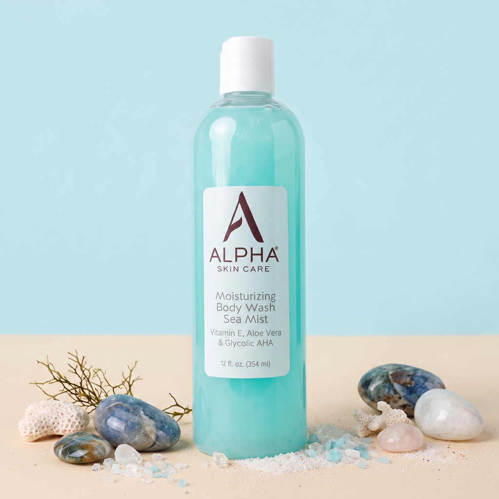 ALPHA SKIN Moisturizing Body Wash – Sea Mist