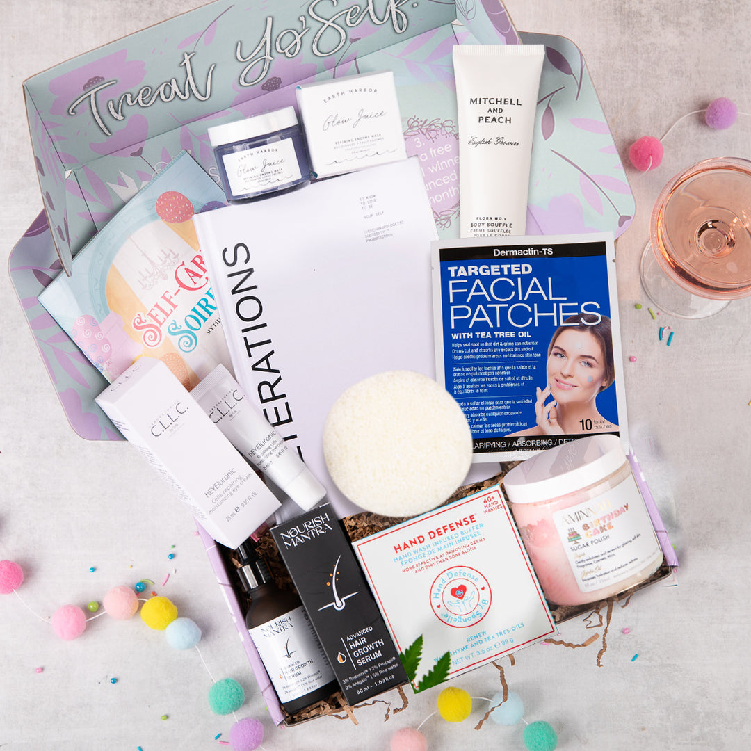 TheraBox  "Self-Care Soiree" Box - Inside the Box