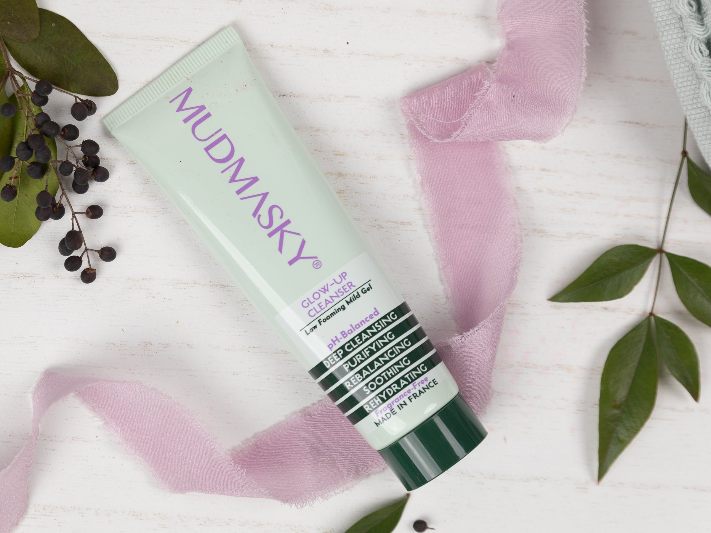 MUDMASKY Glow-Up Cleanser