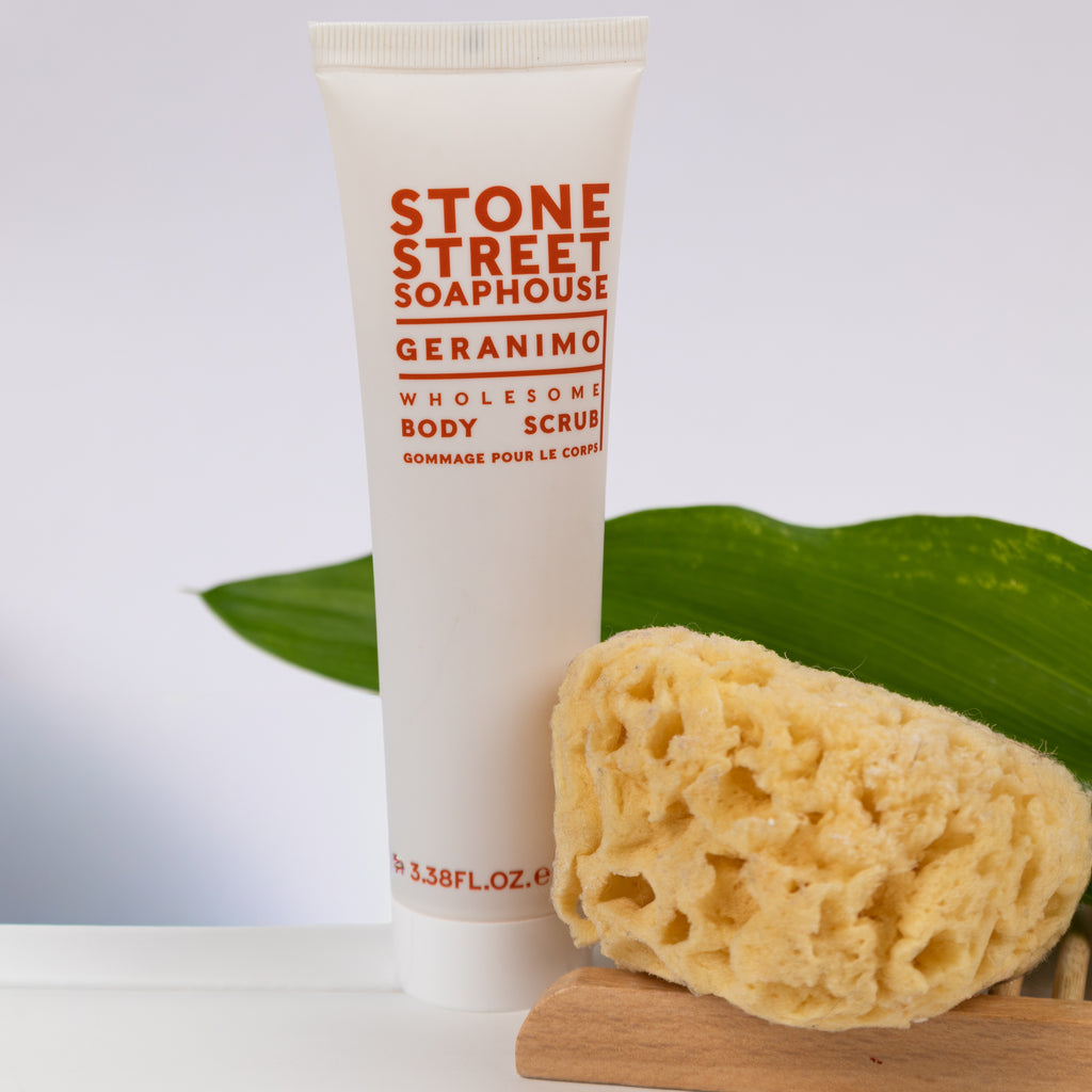 STONE STREET SOAPHOUSE Geranimo Body Scrub