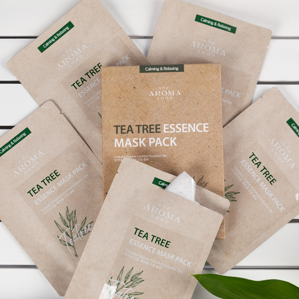 THE AROMA SHOP Tea Tree Essence Mask 5-Pack