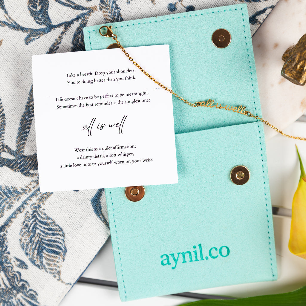 AYNIL CO. All Is Well Bracelet