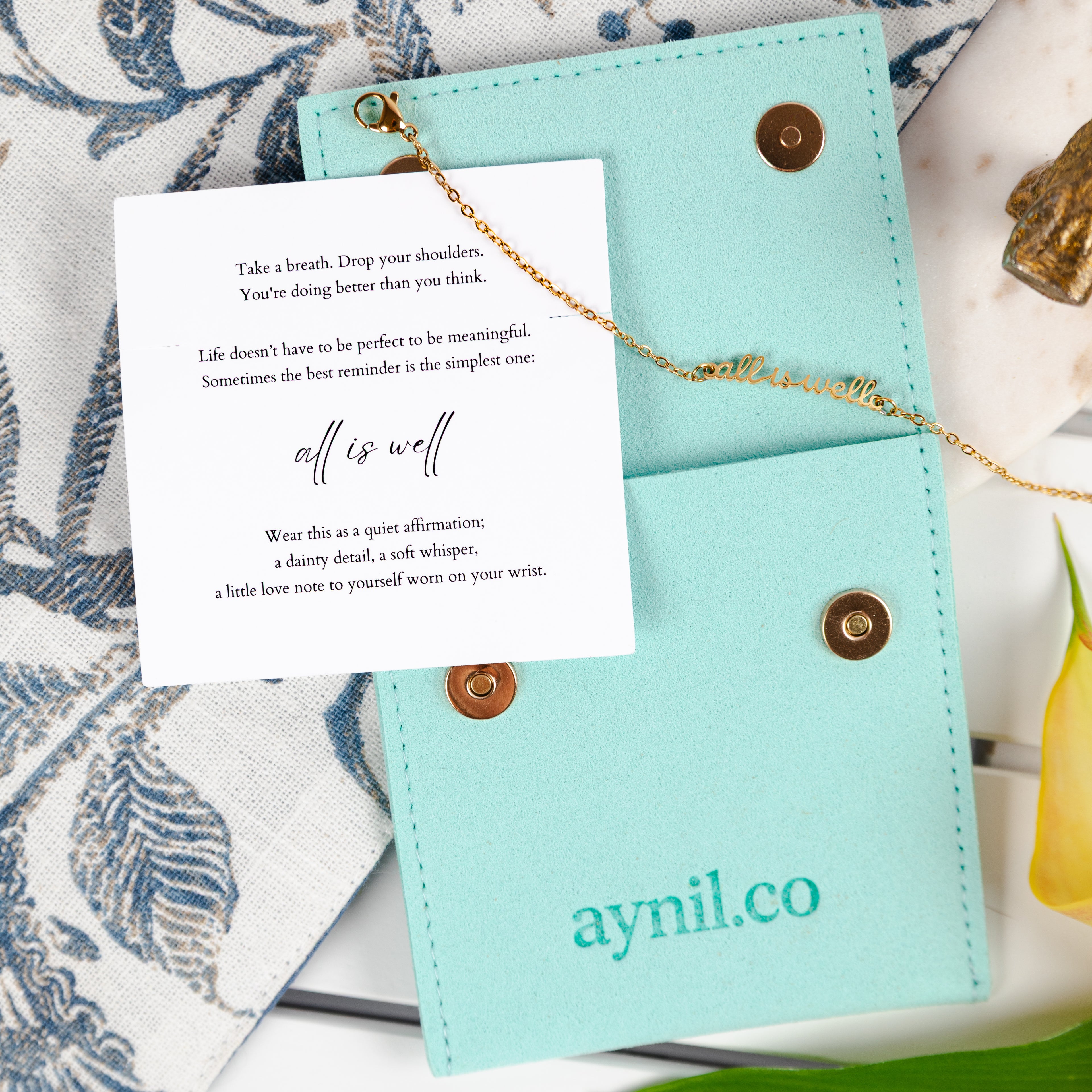 AYNIL CO. | All is Well Bracelet