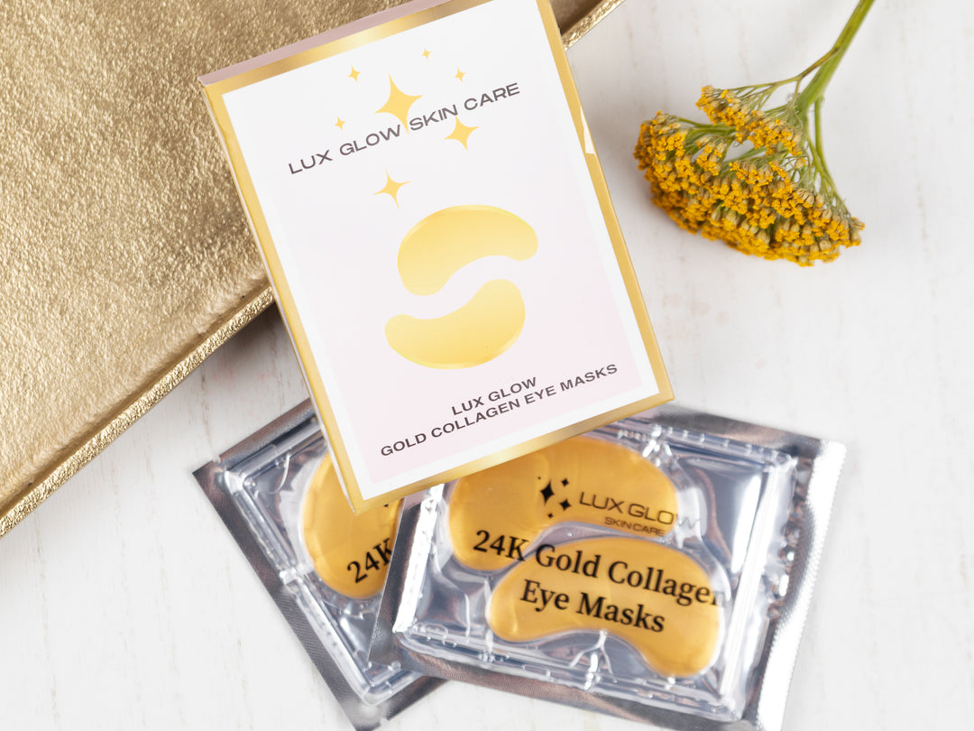 Lux Glow Skin Care | Lux Glow Gold Collagen Eye Masks