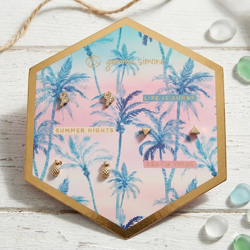 Gemma Simone | Trio Summer Earrings