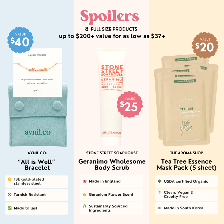 Upcoming Full Bloom Box