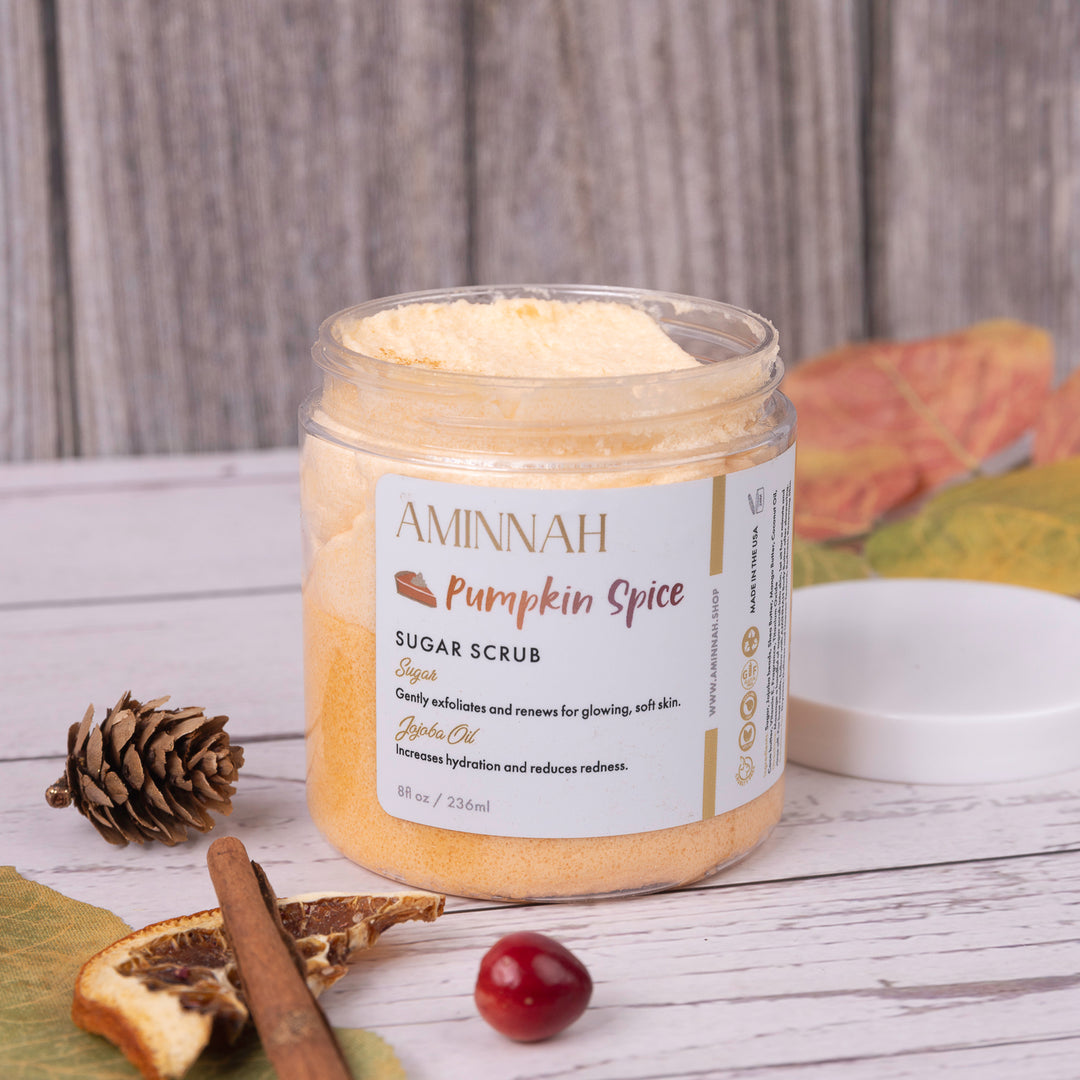 AMINNAH "Pumpkin Spice" Sugar Polish