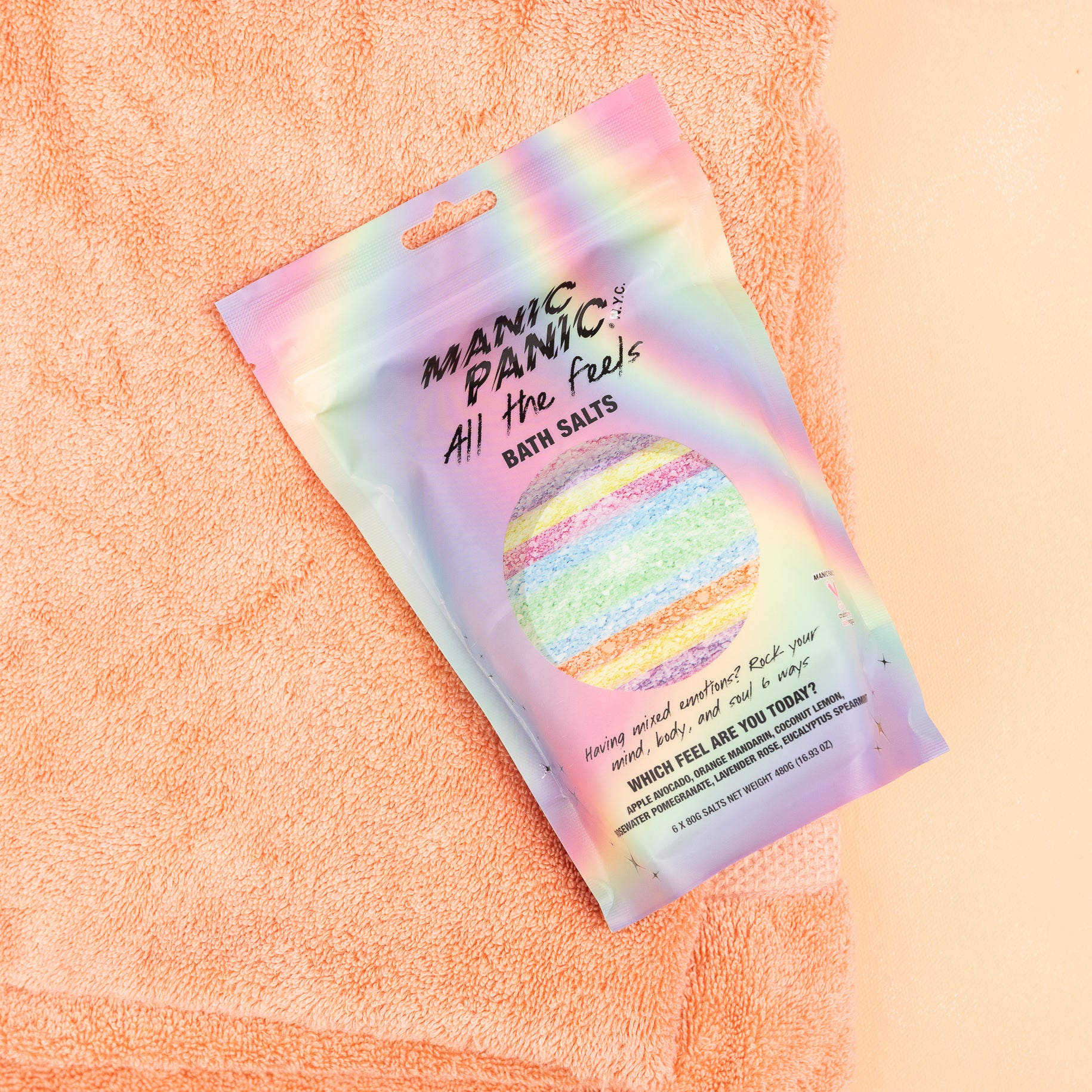 Manic Panic | All The Feels Bath Bomb OR Bath Salt
