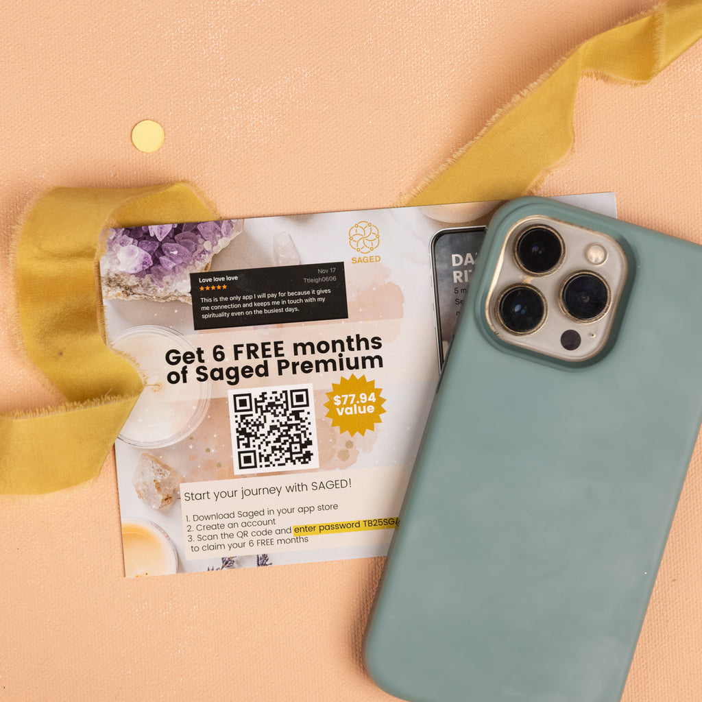 Saged App | 6 Months of Saged Premium