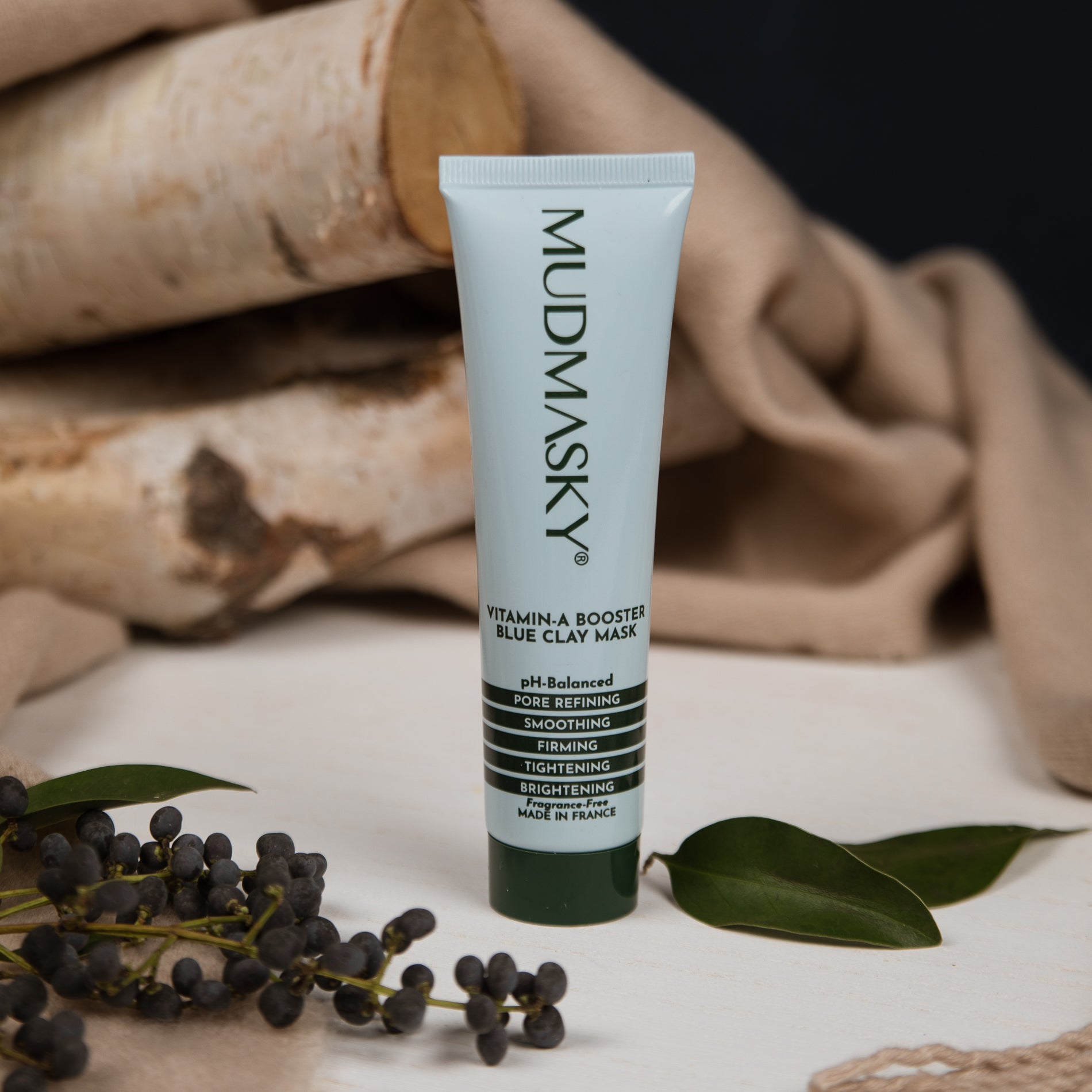  MUDMASKY Vitamin-A Booster Blue Clay Mask