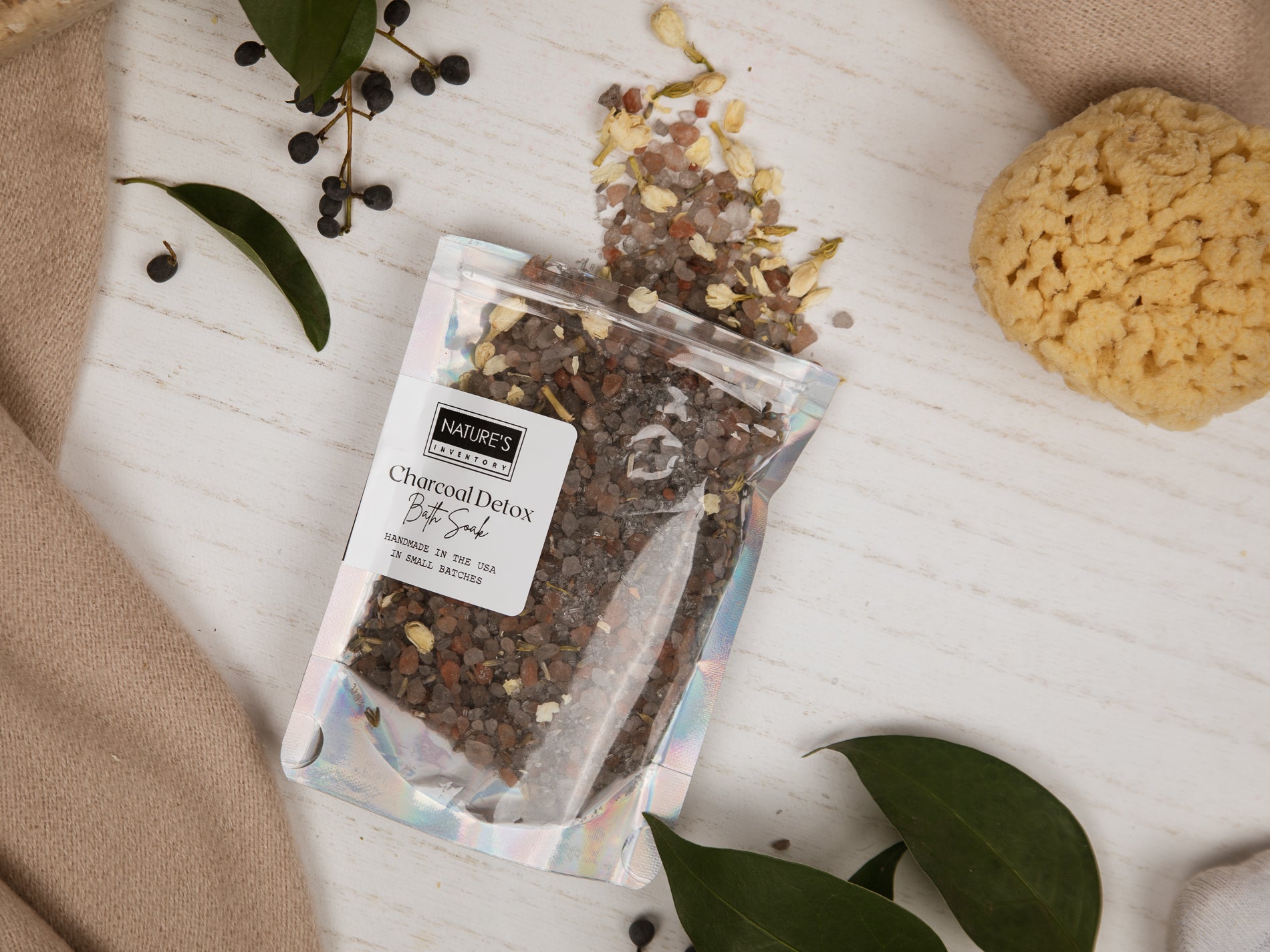 NATURE’S INVENTORY Charcoal Detox Bath Soak