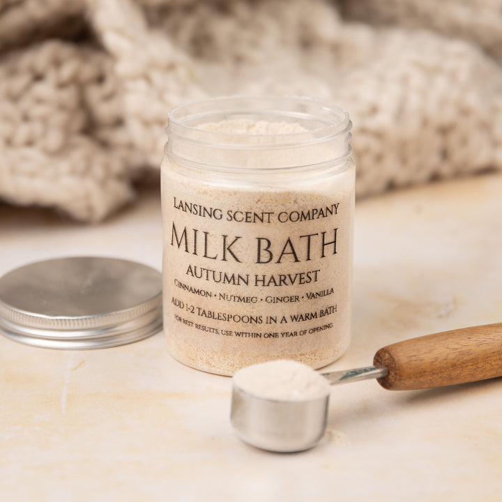  Lansing Scent Company | Autumn Harvest Milk Bath | $25