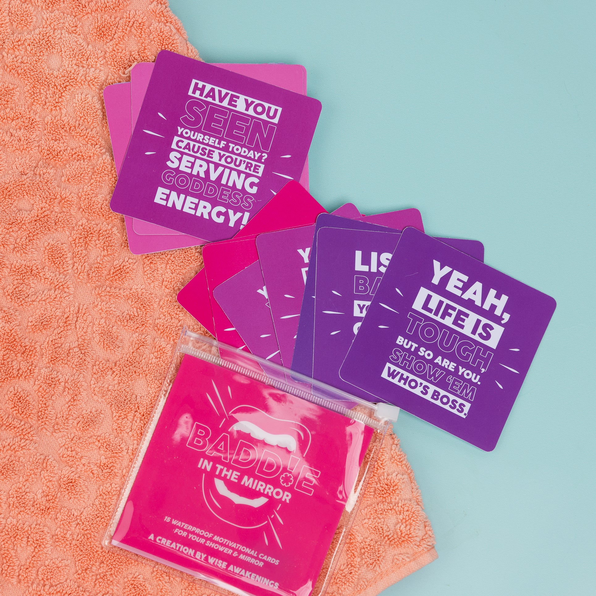 Wise Awakening | Baddie in the Mirror Shower Affirmations