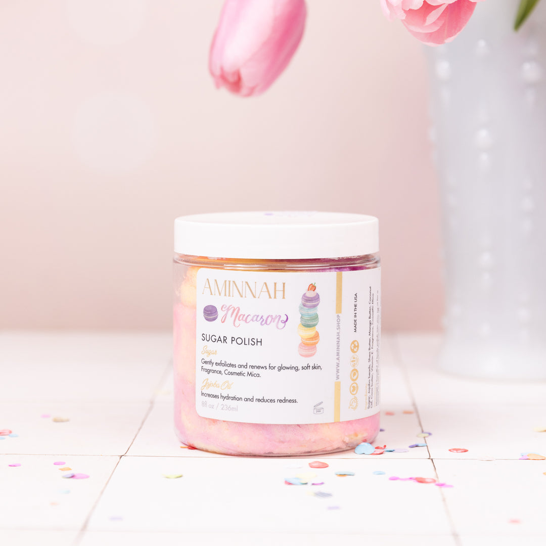 Aminnah | Macaron Body Sugar Polish