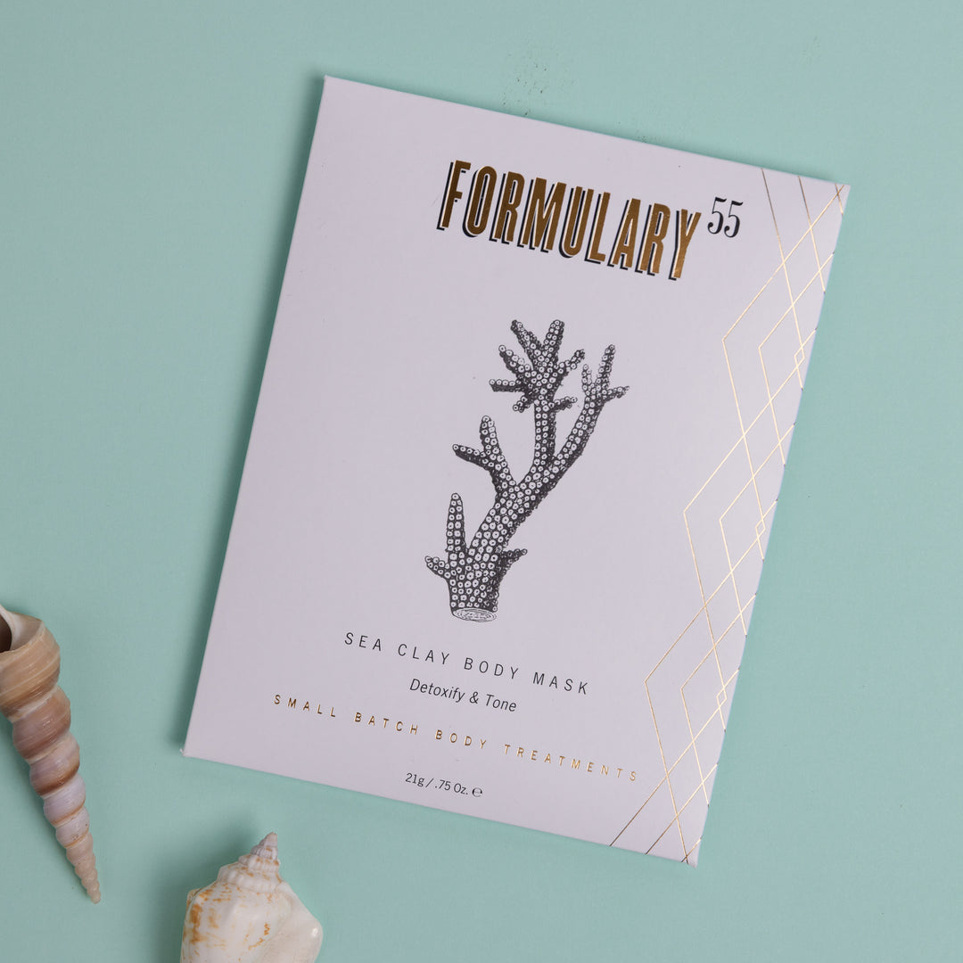 FORMULARY 55 | Sea Clay Body Mask Botanical Treatment | $8
