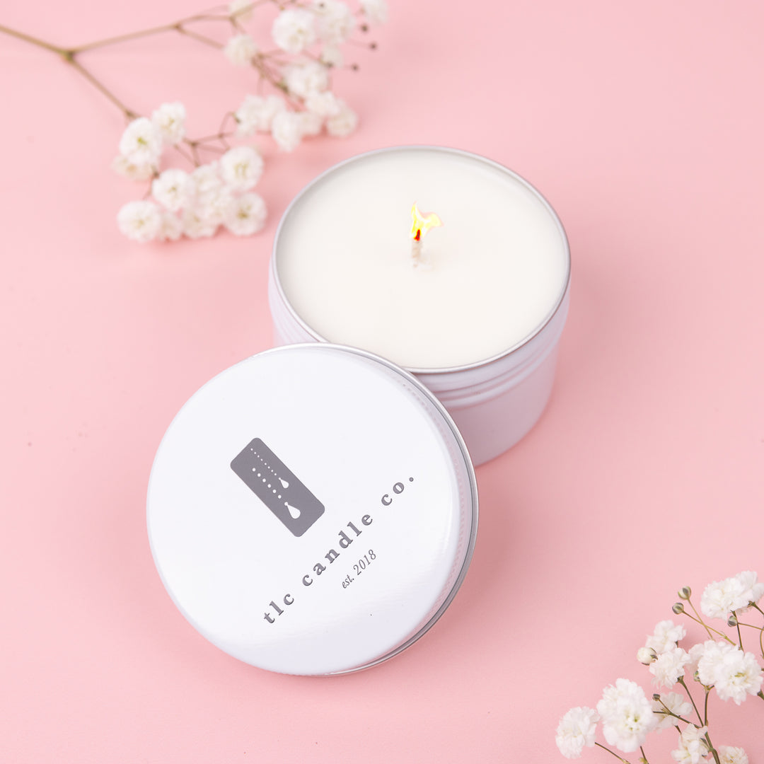 TLC Candle Co. | Lovespell Candle in White Tin