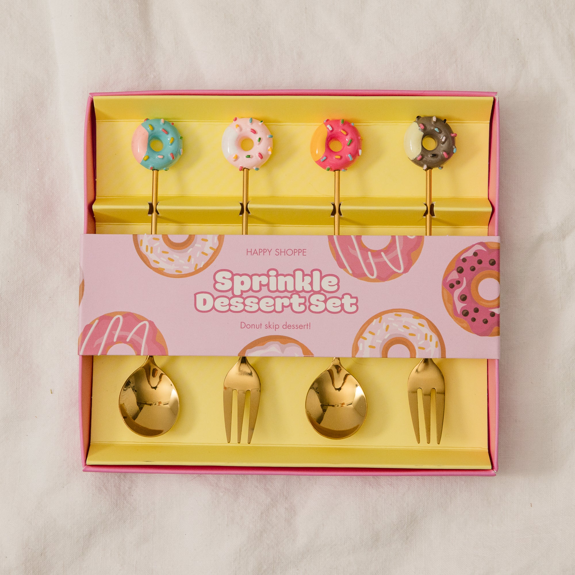 THE HAPPY SHOPPE Sprinkle Dessert Set