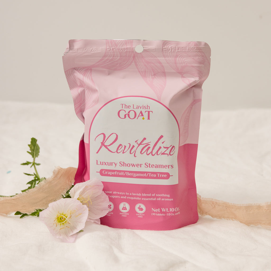 LAVISH GOAT Revitalize Shower Steamers