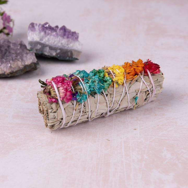 AYNIL | 7 CHAKRAS FLORAL SAGE BUNDLE