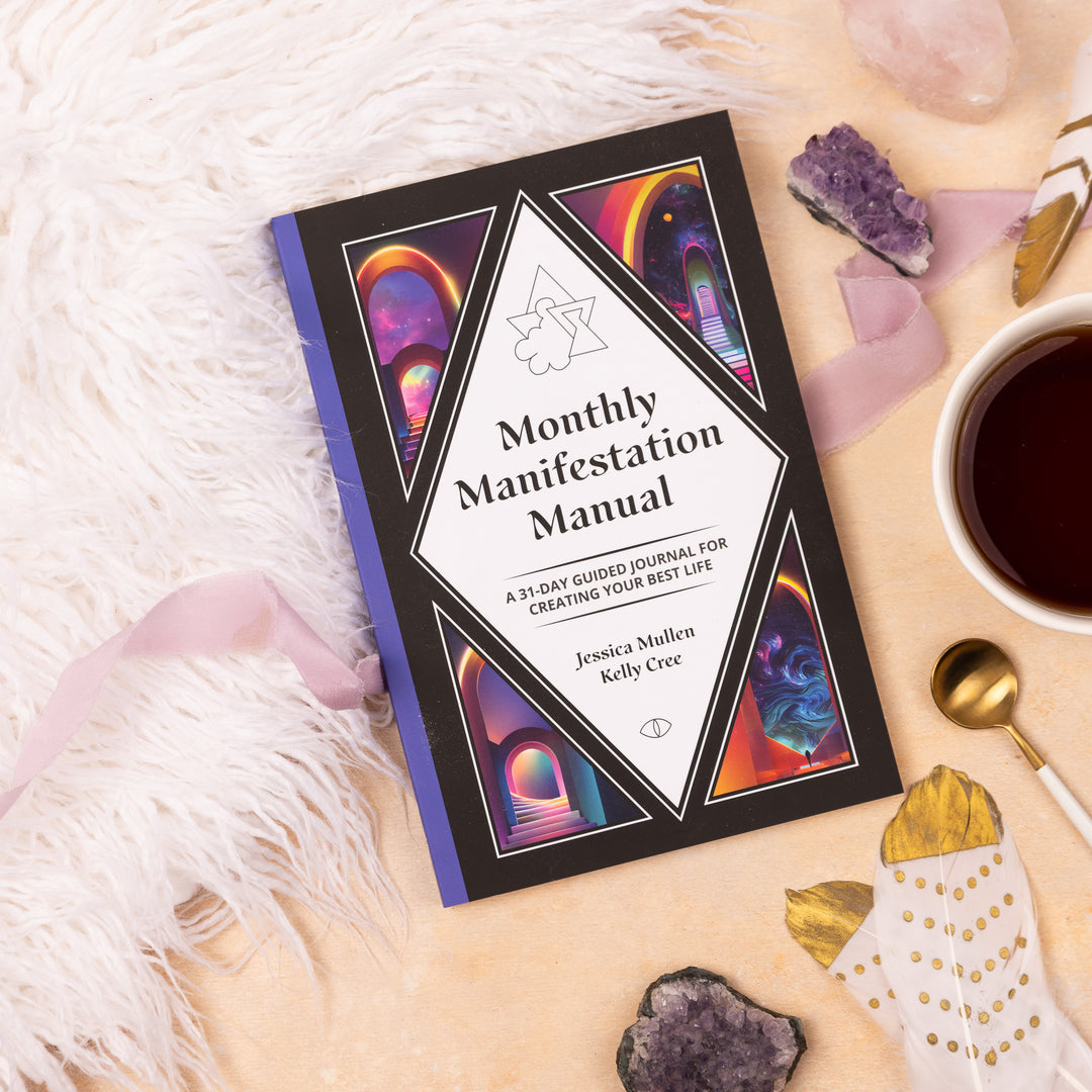 Microcosm Publishing X Kelly Cree & Jessica Mullen | Monthly Manifestation Manual: A 31-Day Guided Journal to Create Your Best Life