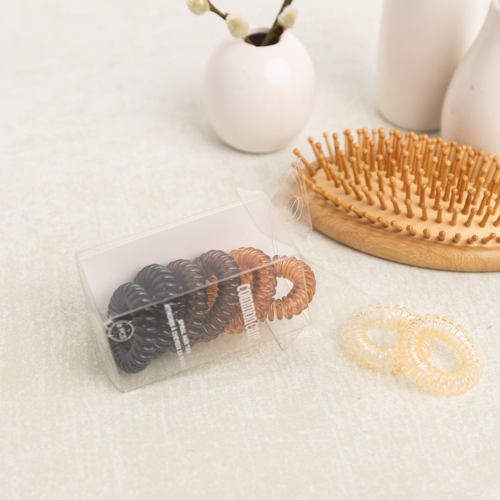 Common Care Hair | 8-Pack Spiral Hair Ties