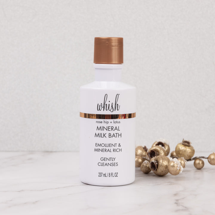 Whish Beauty Rose Hip + Lotus Mineral Milk Bath