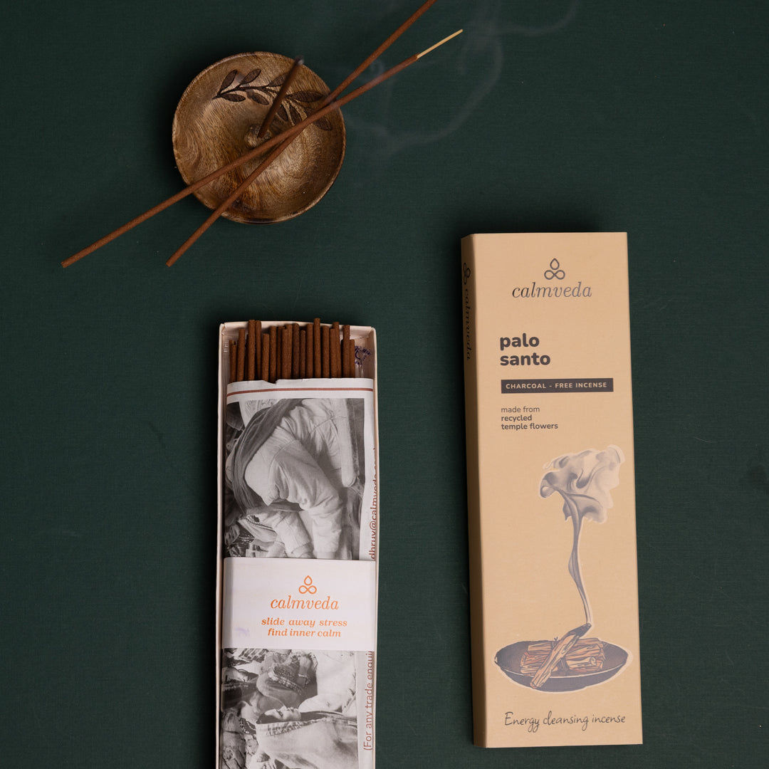 CALMVEDA Palo Santo Incense Sticks