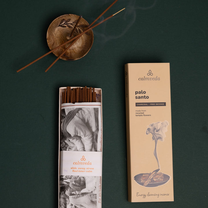 CALMVEDA Palo Santo Incense Sticks