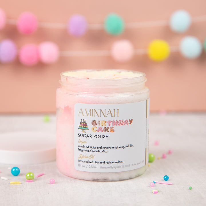 Aminnah Birthday Cake Sugar Polish