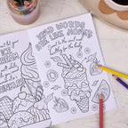 THERABOX | Self Care in Bloom: A Nature-Inspired Adult Coloring Book