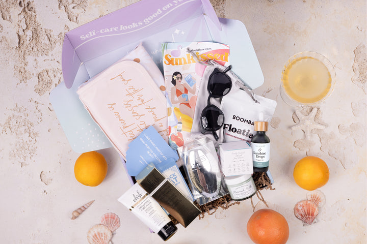 TheraBox Sunkissed box - Inside the Box