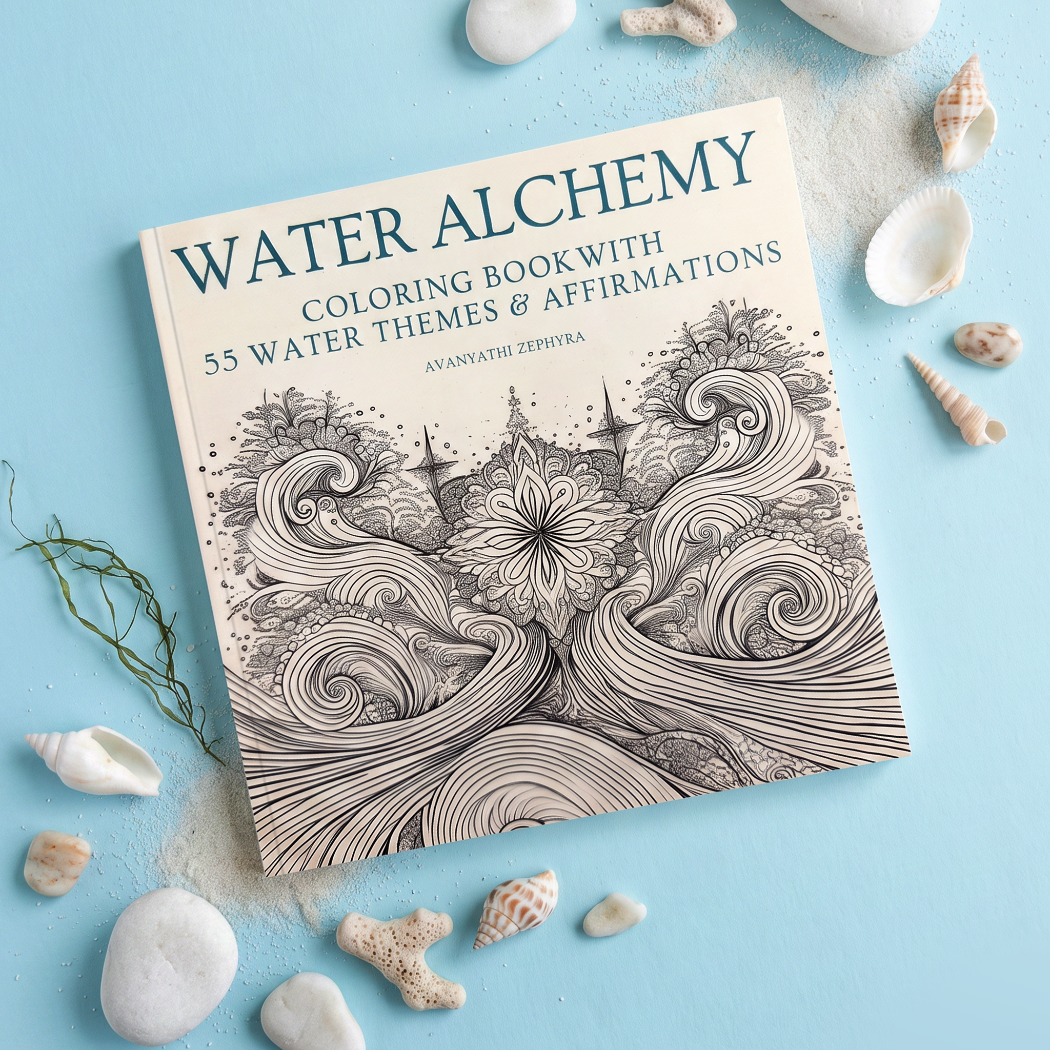 AVANYATHI ZEPHYRA Water Alchemy Coloring Book