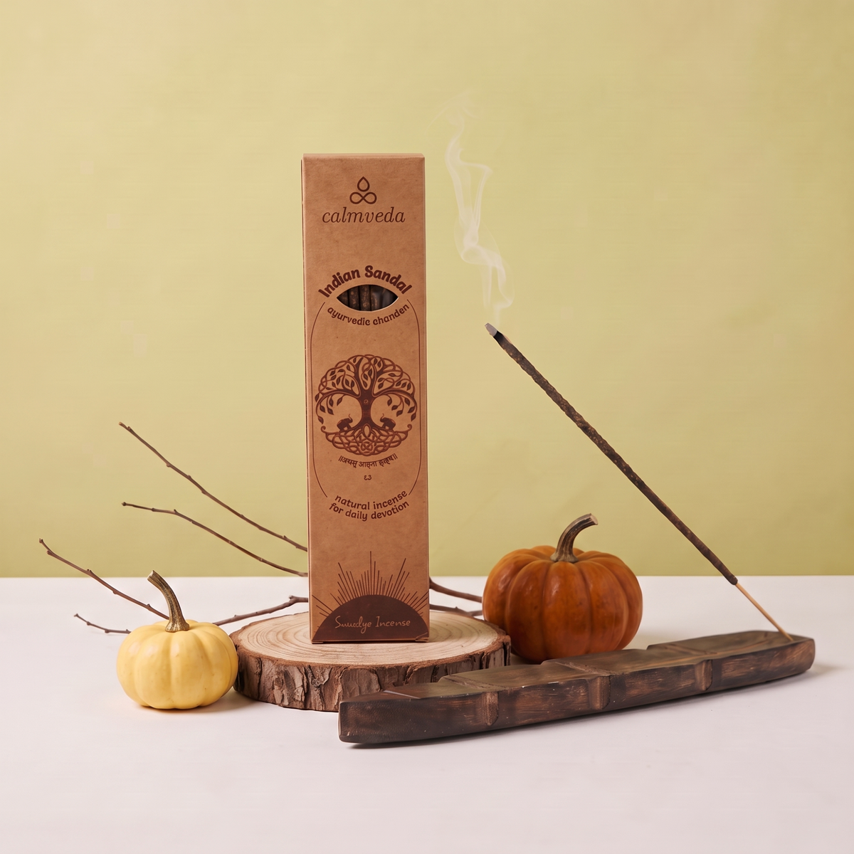Calmveda | Sandalwood Resin 24 Sticks