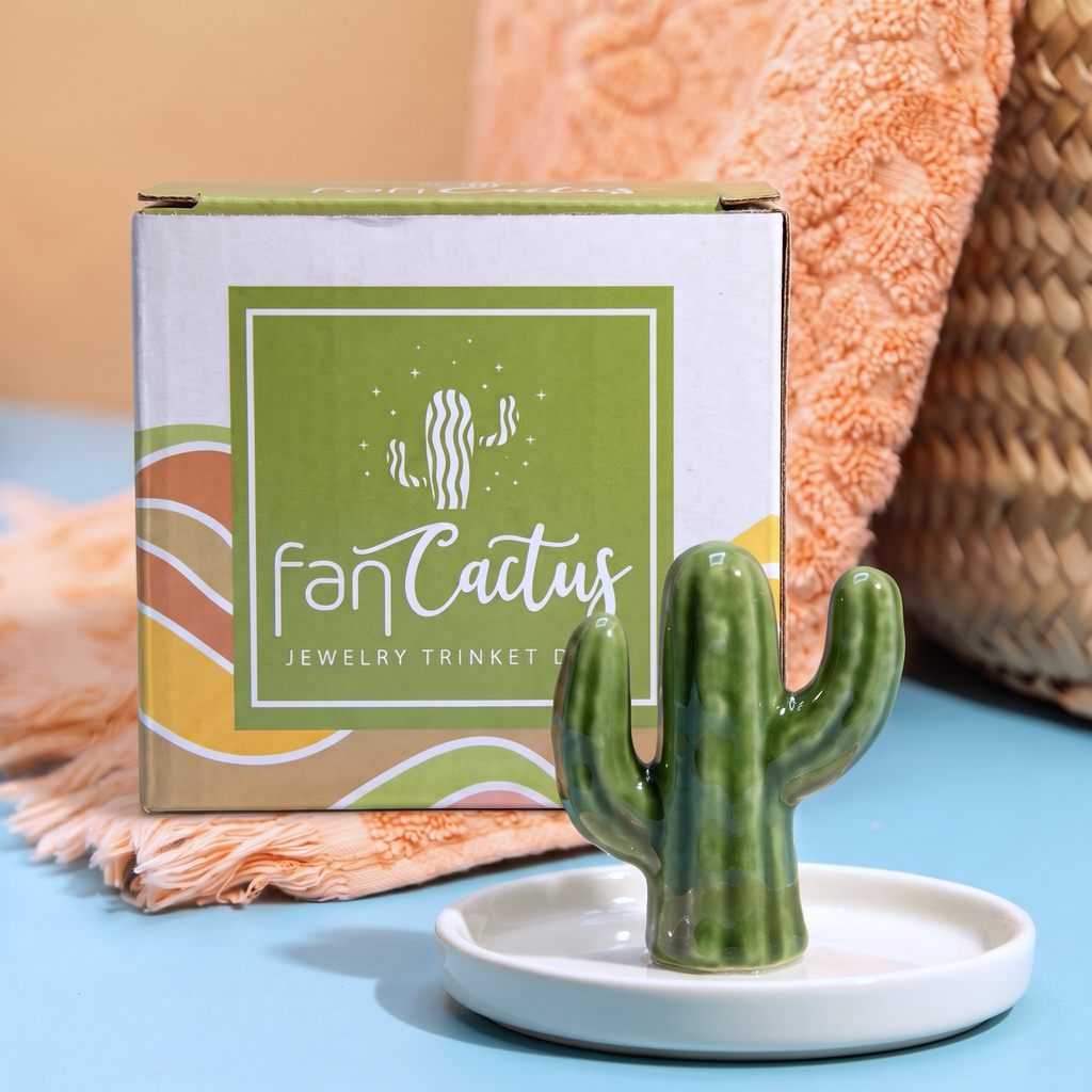 HAPPY SHOPPE Cactus Trinket Dish