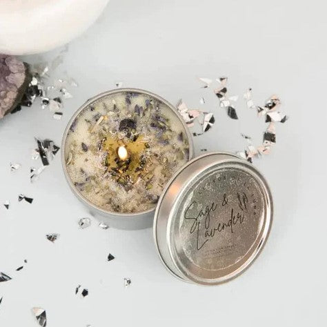 Lloyds of La Luna | White Sage and Lavender Intention Candle