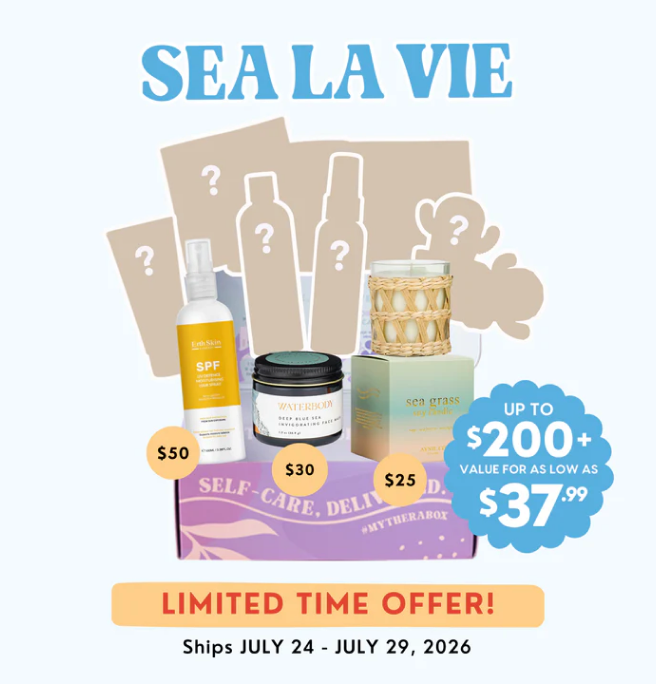 SEA LA VIE TheraBox: up to $200+ value for as low as $37.99, limited time offer