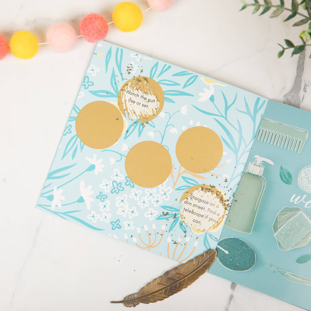 Happy Shoppe | Self-Care Surprise Scratch Off Activity Book