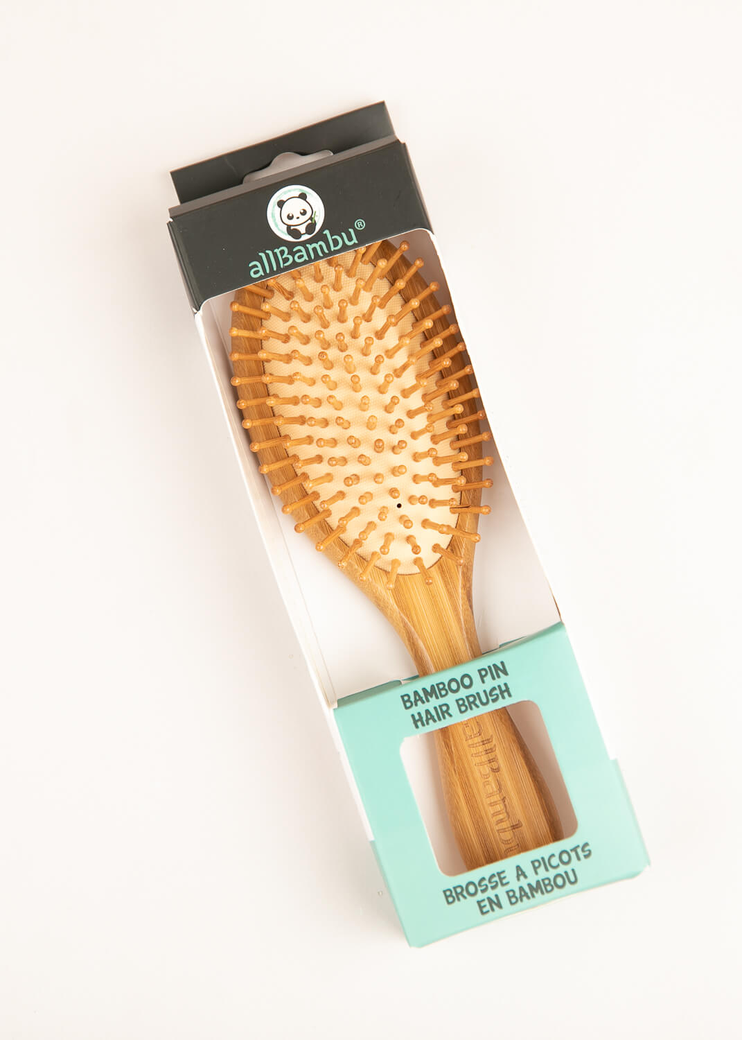 Bamboo Pin Hairbrush