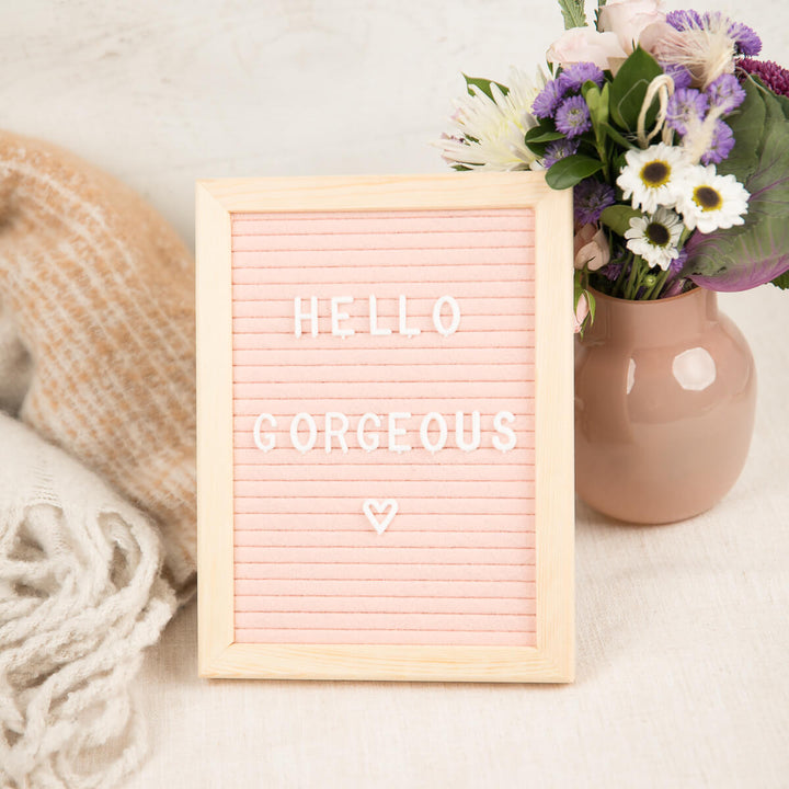 The Happy Shopee | Felt Letter Board